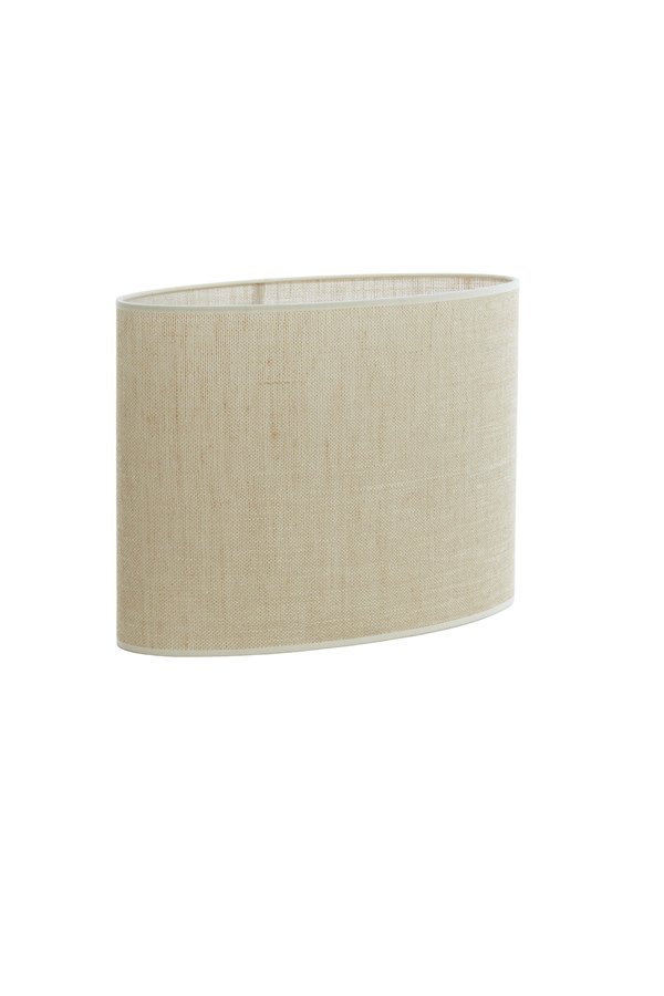 Light & Living Kap ovaal recht smal 45-21-32 cm SENDAI zand