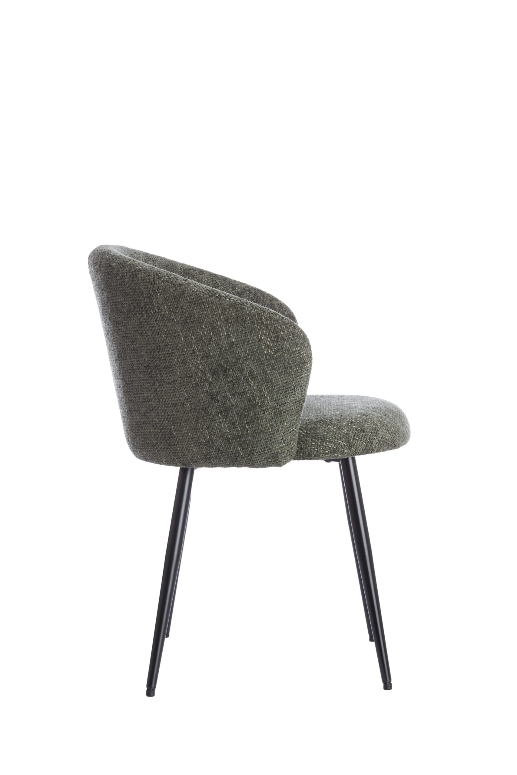 Light & Living Eetkamerstoel 58x58x78 cm RADAJA donker groen+zwart