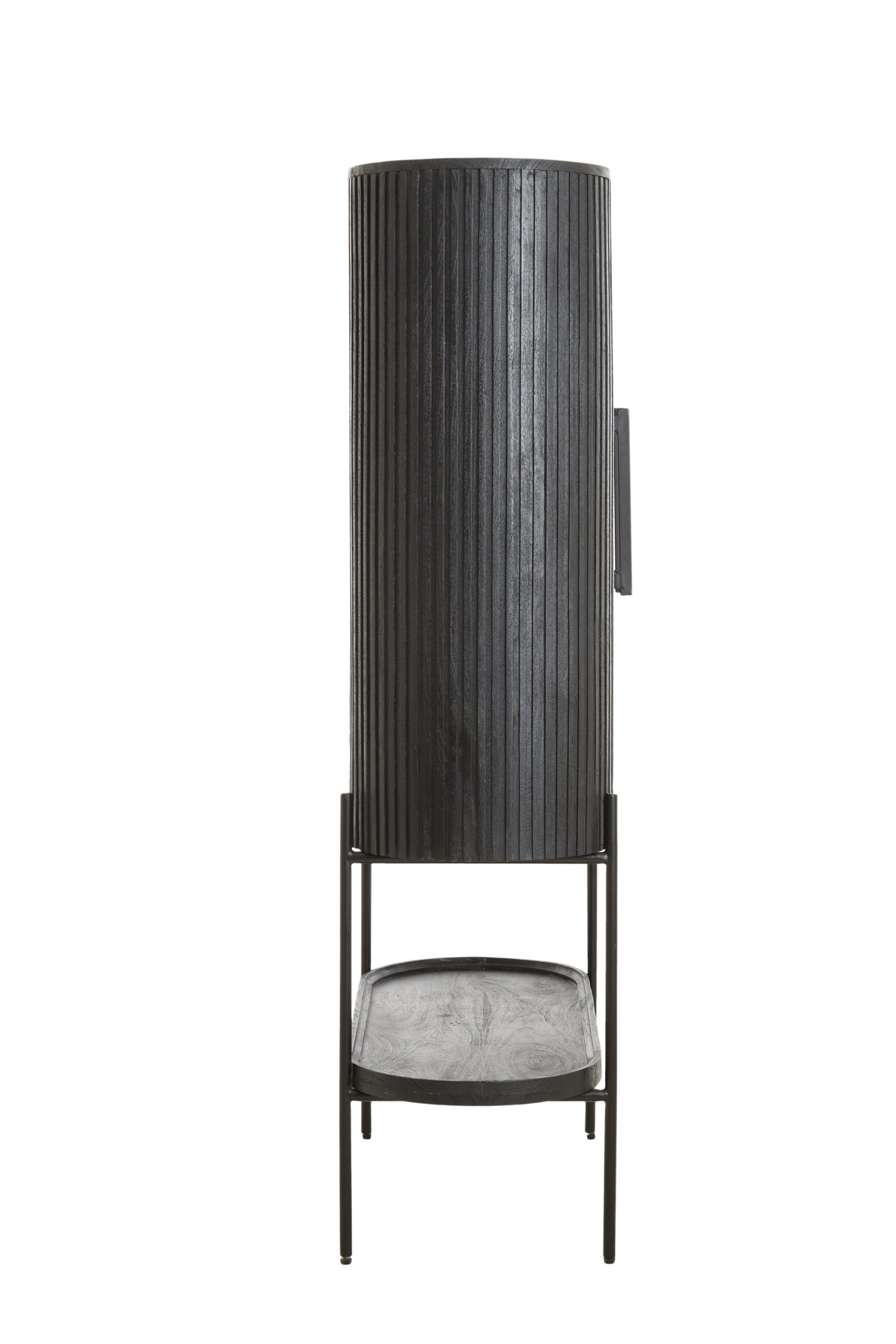 Light & Living Kast 100x40x165 cm DUMOSI hout mat zwart