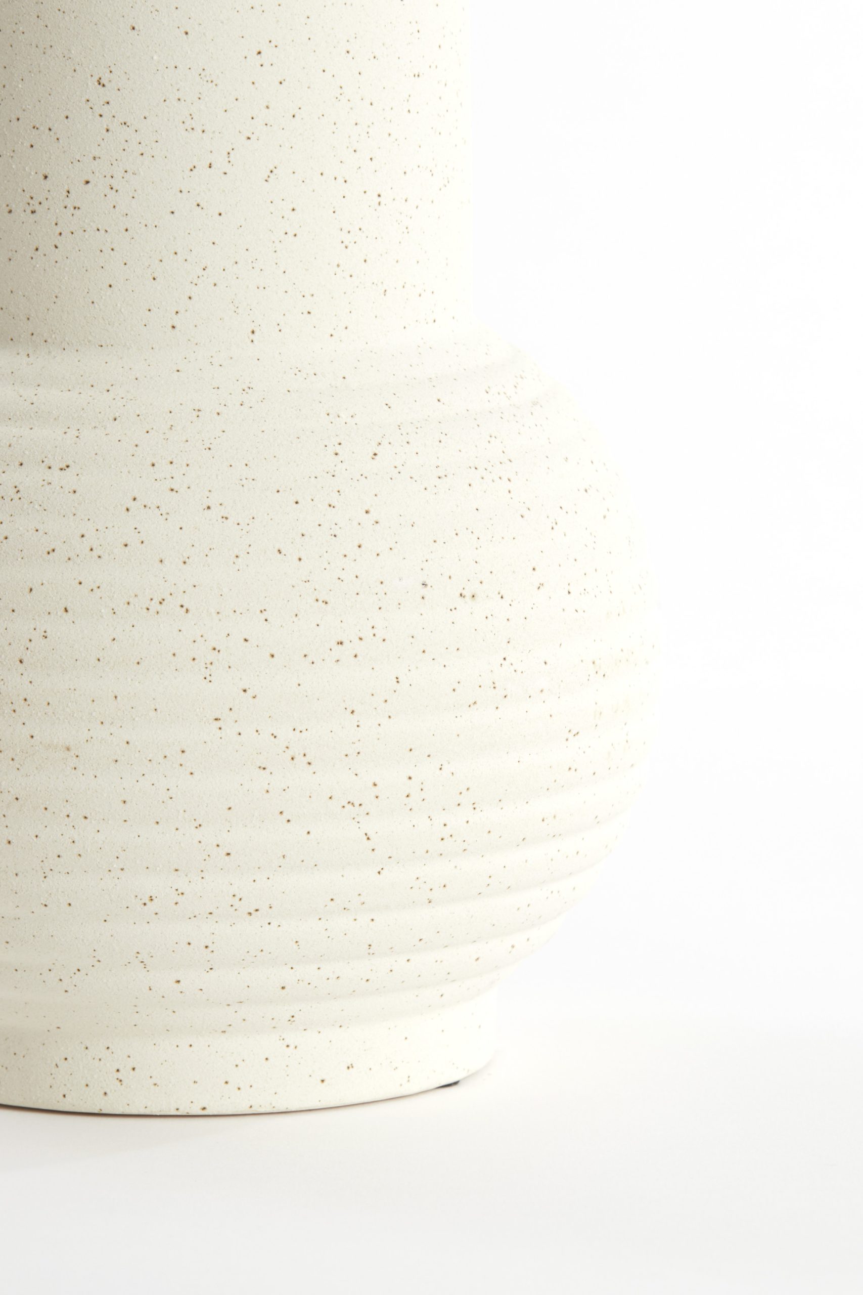 Light & Living Vaas deco Ø19x25 cm ULLOA keramiek mat crème