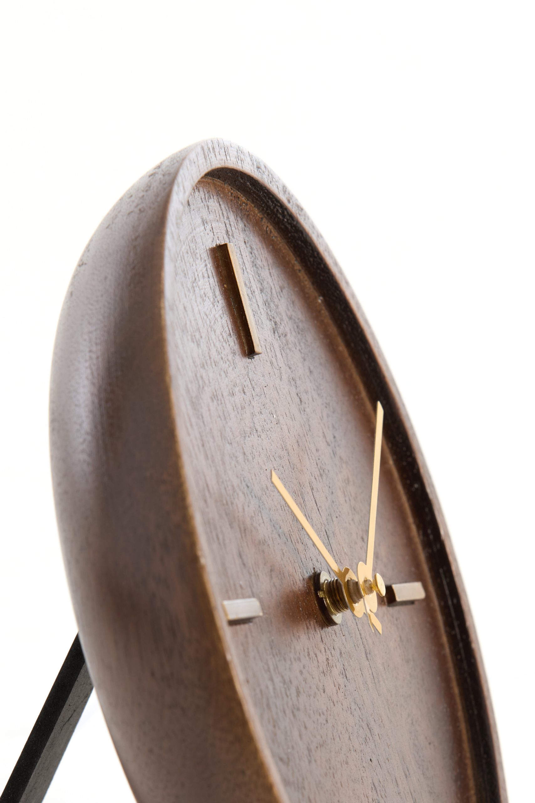 Light & Living Klok Ø20 cm VETI mango hout bruin+goud