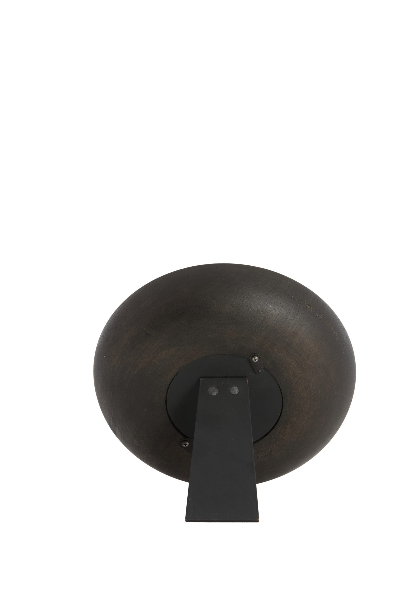 Light & Living Klok Ø20 cm VETI mango hout donker bruin+goud
