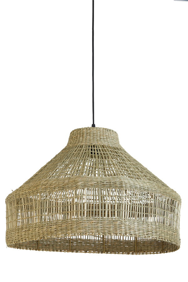 Light & Living Hanglamp Ø55x38 cm LATIKA zeegras naturel
