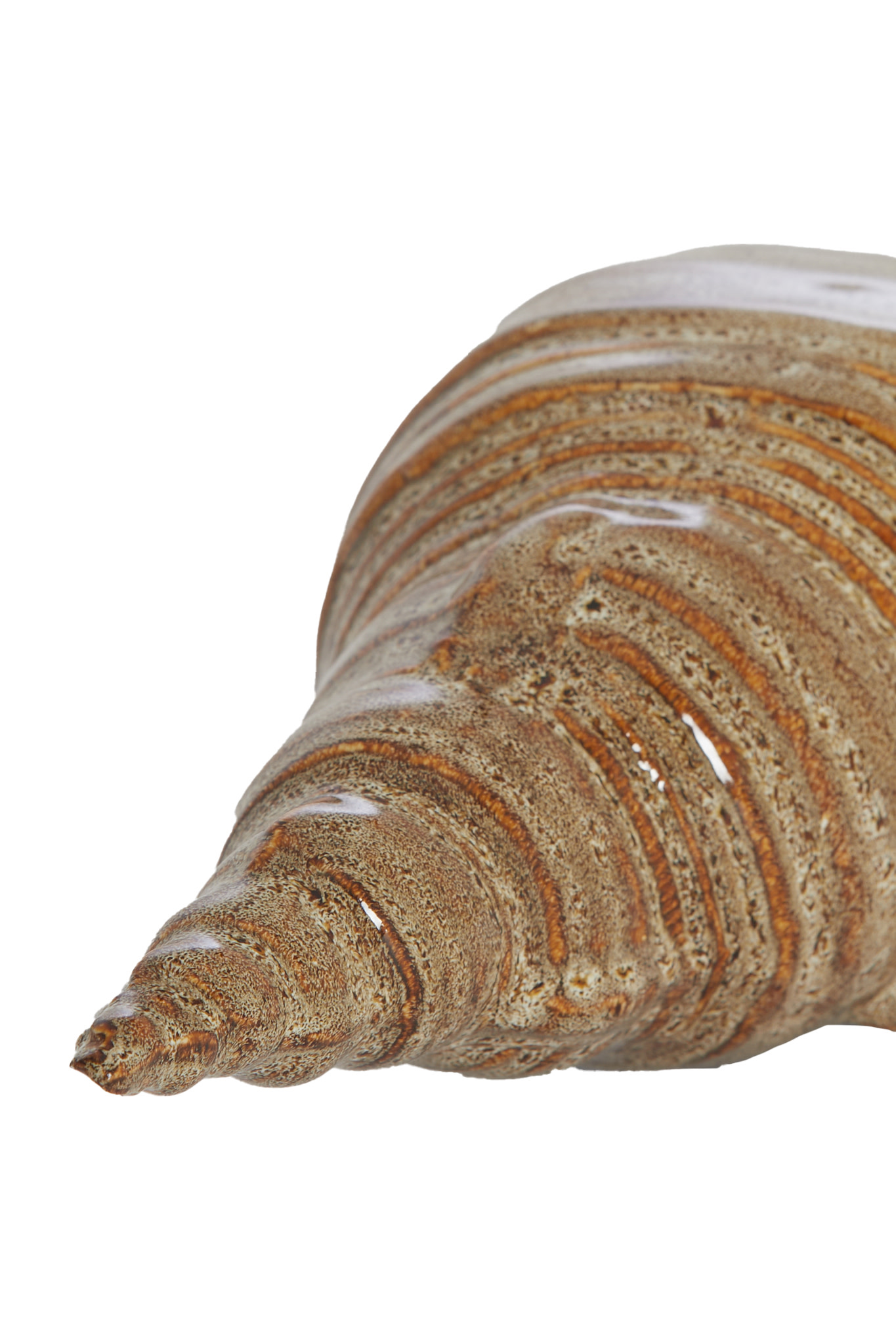 Light & Living Ornament 27,5x12,5x9 cm SHELL keramiek bruin