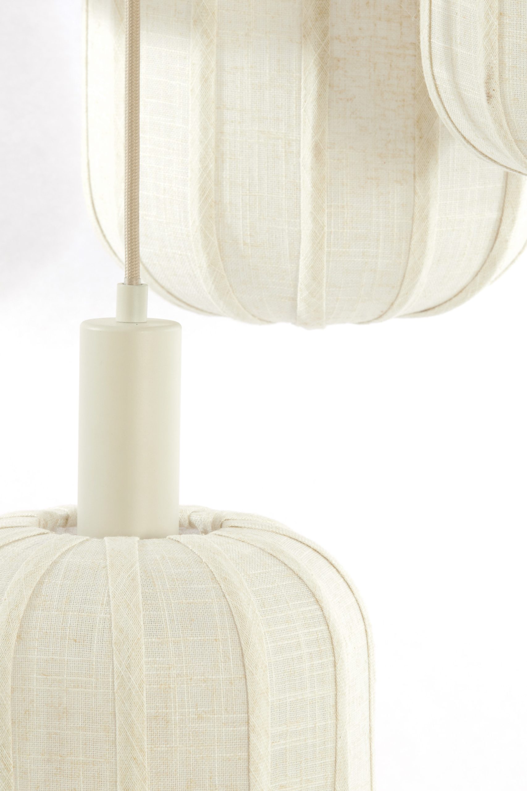Light & Living Hanglamp 7L Ø53x104 cm TUFIA linnen crème