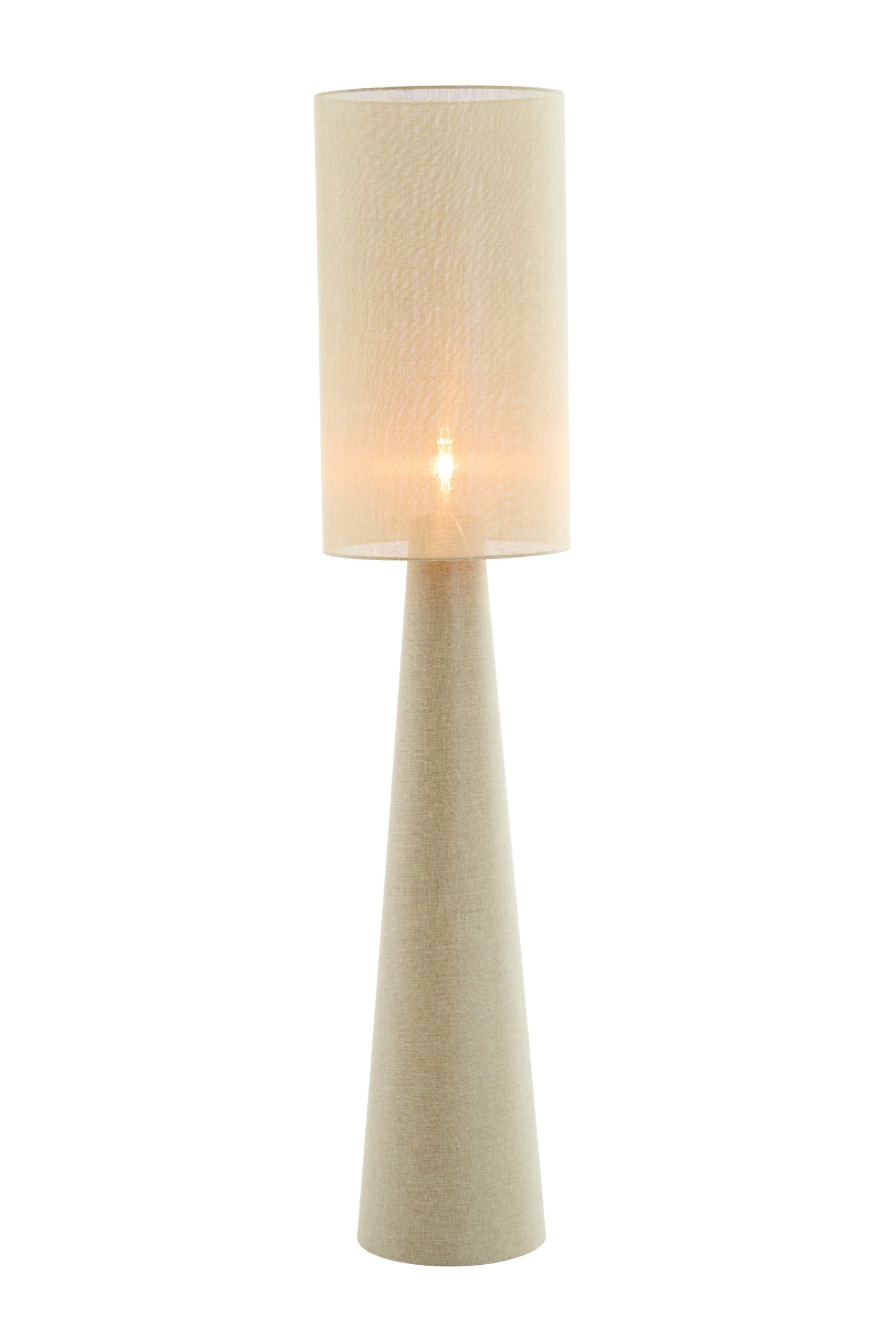 Light & Living Vloerlamp Ø38x180 cm MICKY linnen olijf groen