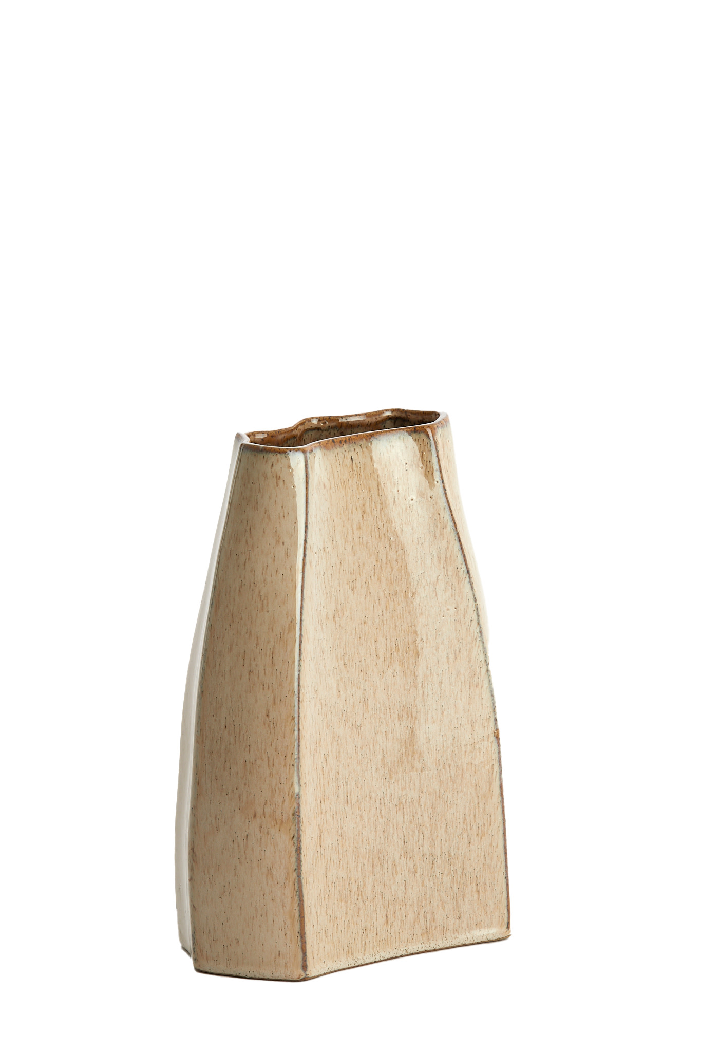 Light & Living Vaas deco 19,5x11,5x27 cm CHIADO glans beige