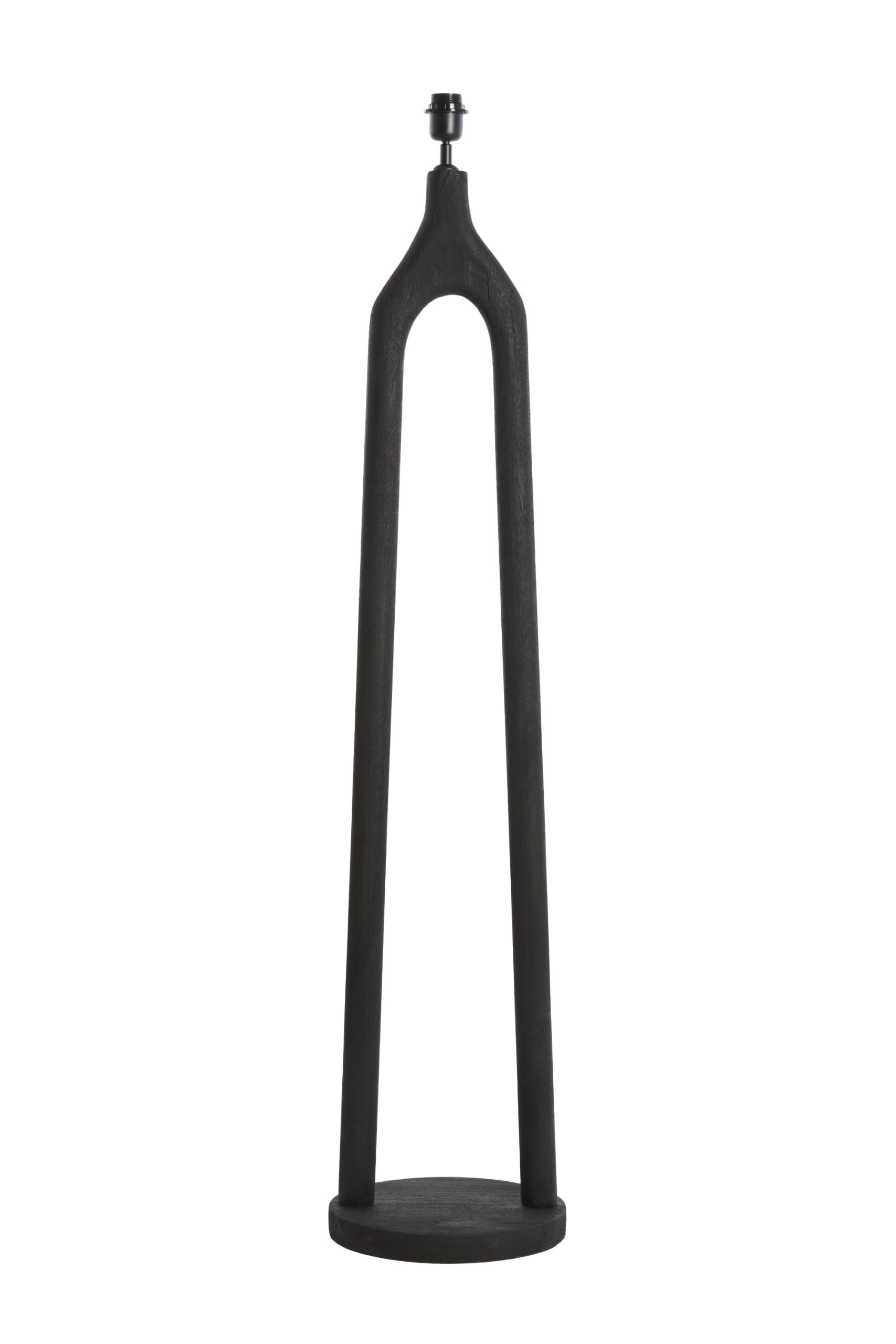 Light & Living Vloerlamp Ø30x135 cm XITTA hout mat zwart