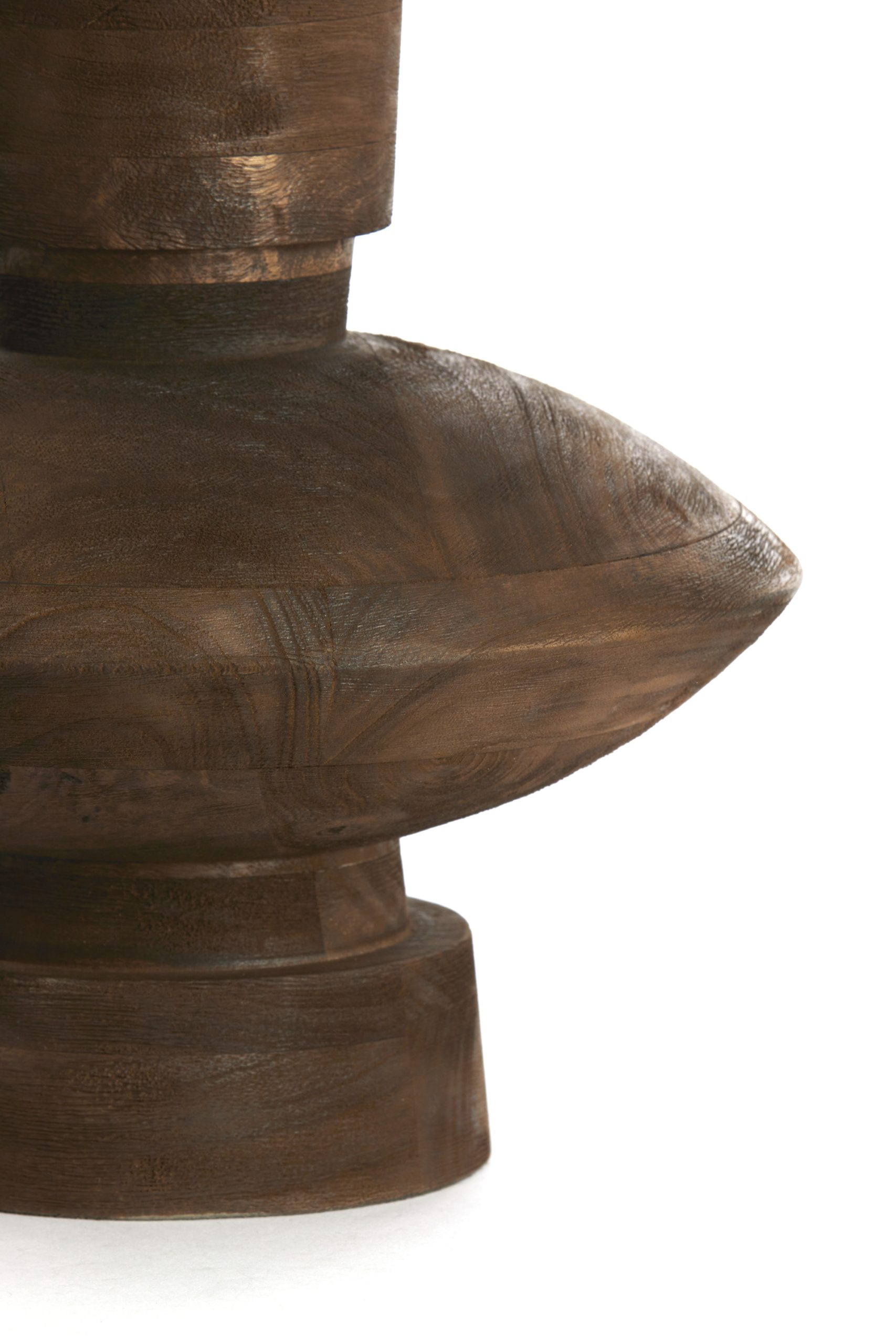 Light & Living Lampvoet Ø31x31 cm FIERA hout mat donker bruin