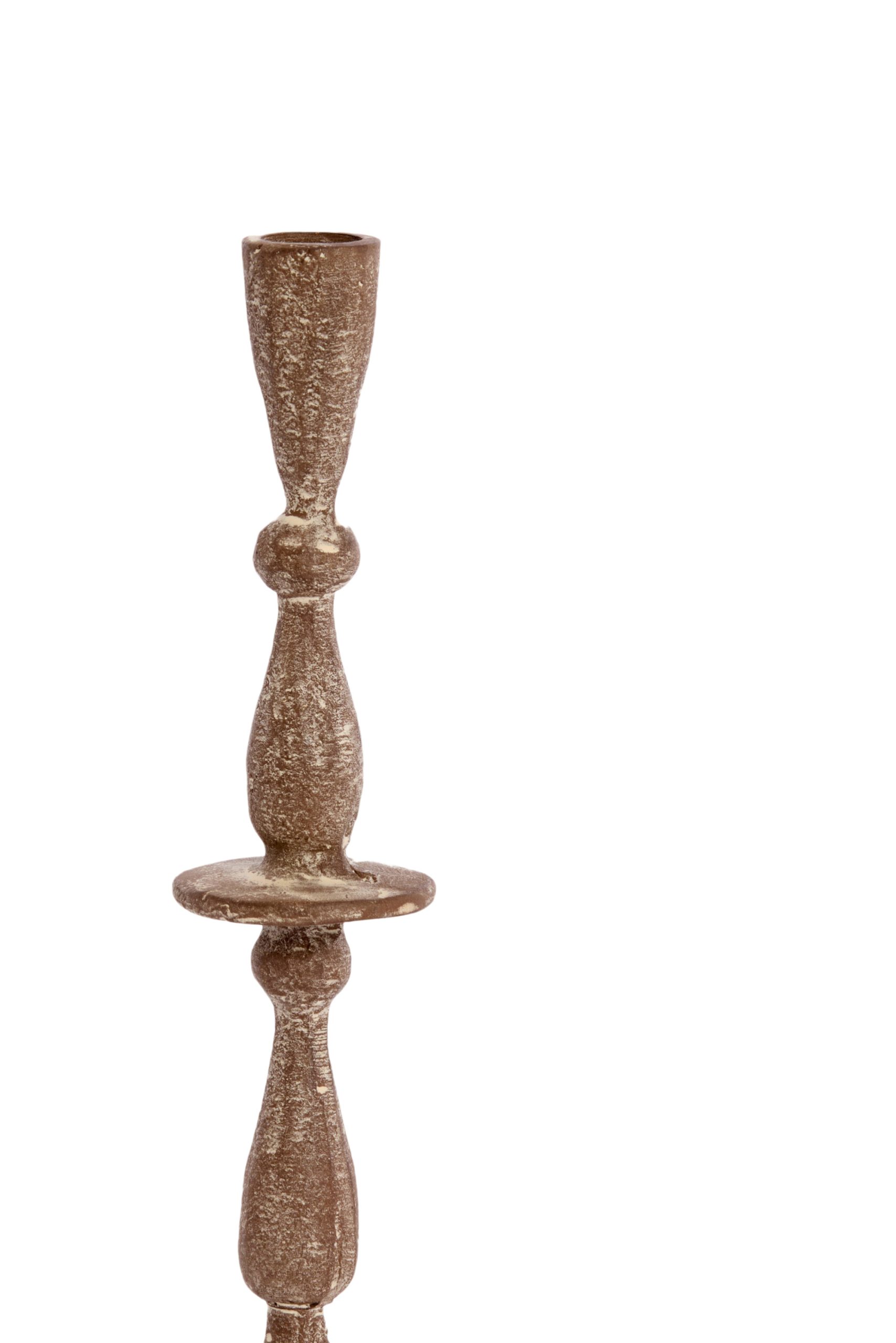 Light & Living Kandelaar Ø7x28,5 cm CASANDRA antiek bruin-grijs