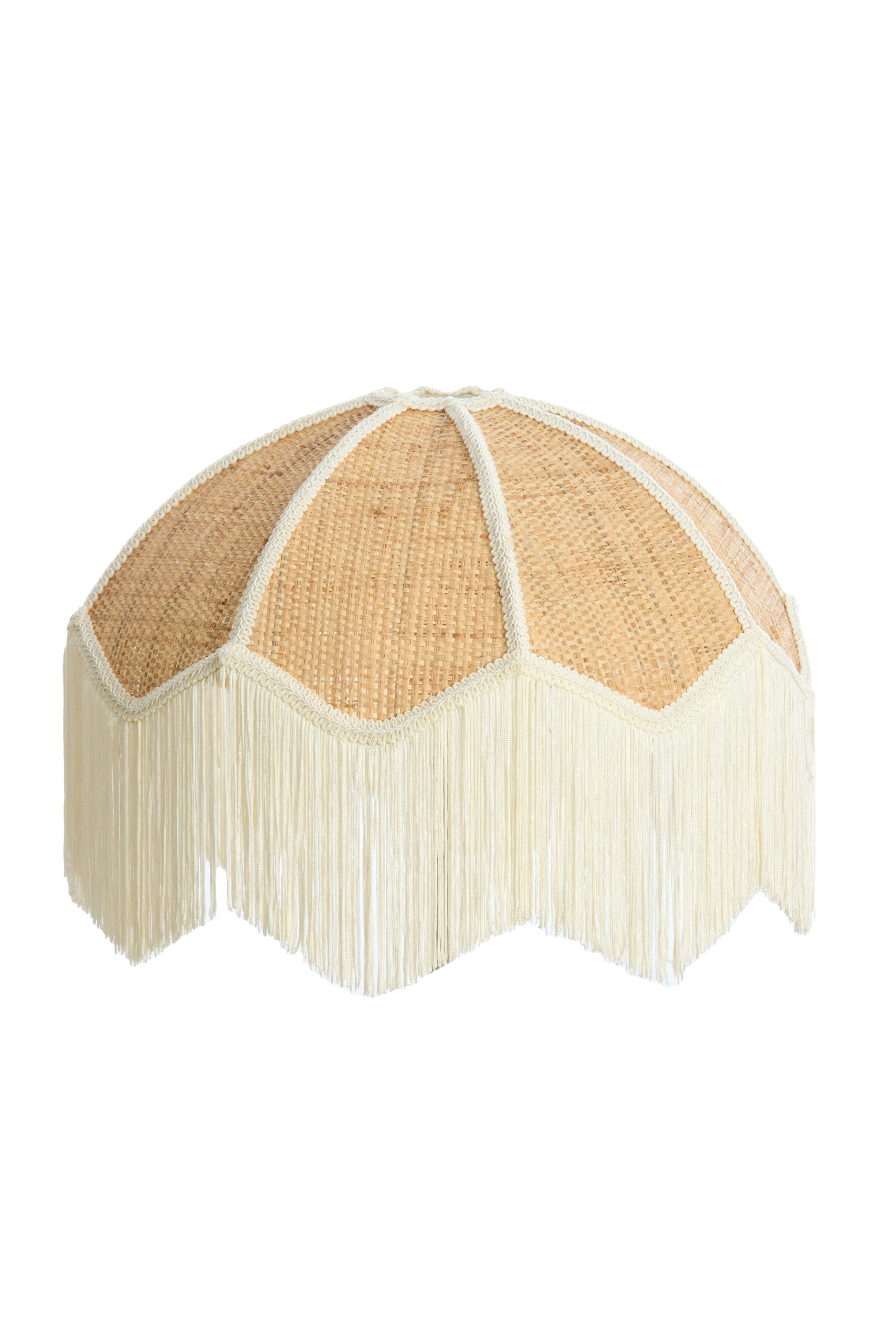 Light & Living Kap Ø45x35,5 cm MALACIA raffia naturel+crème