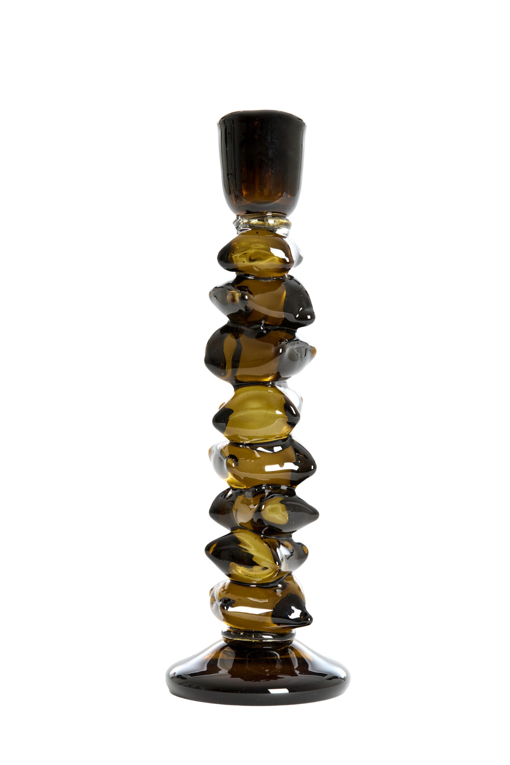 Light & Living Kandelaar Ø11x34 cm ESTIVA glas olijf groen