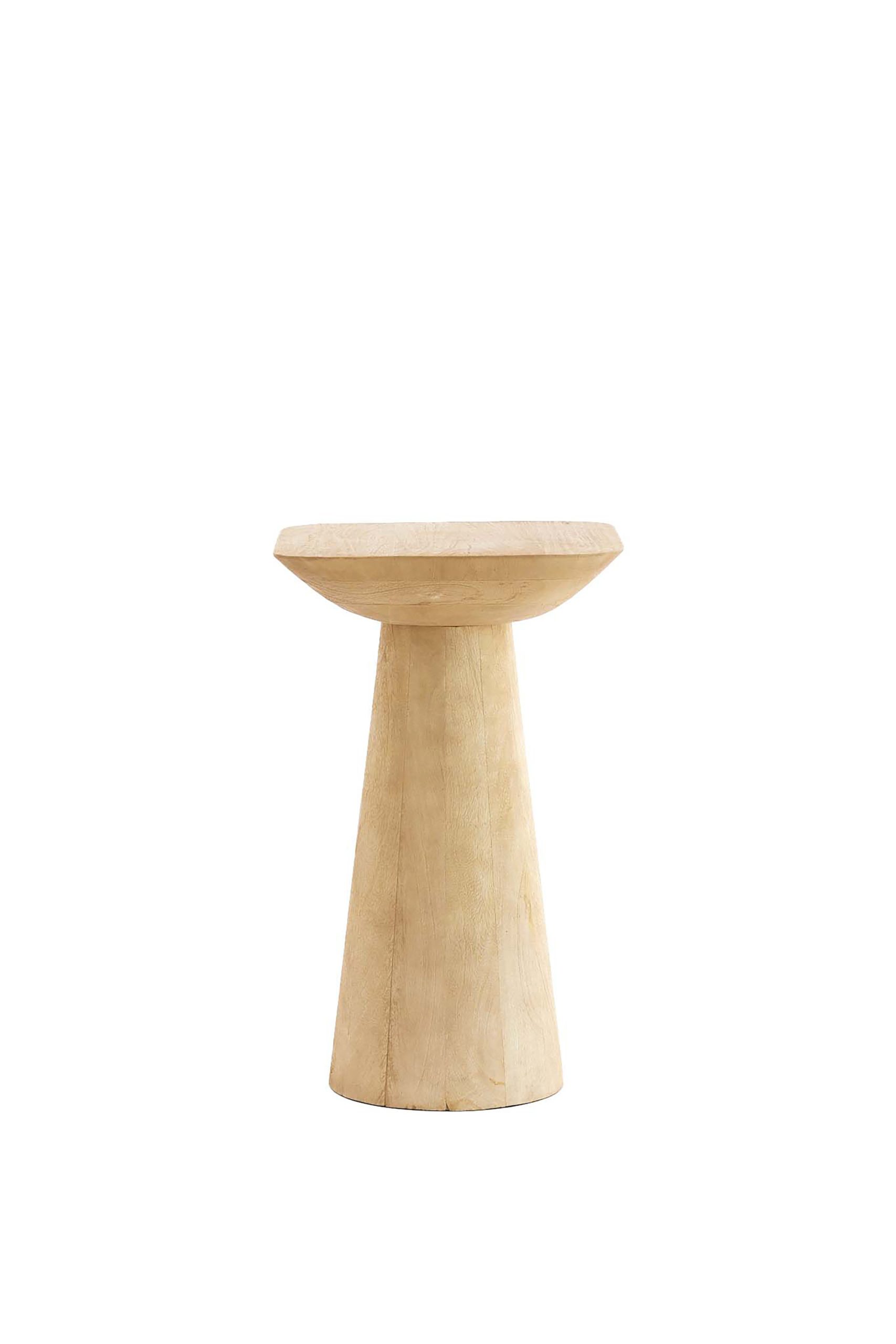 Light & Living Bijzettafel 33x33x53 cm DEGO mat naturel