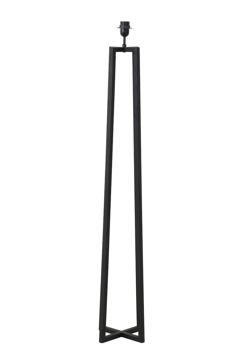 Light & Living Vloerlamp 25x25x130 cm MILEY mat zwart