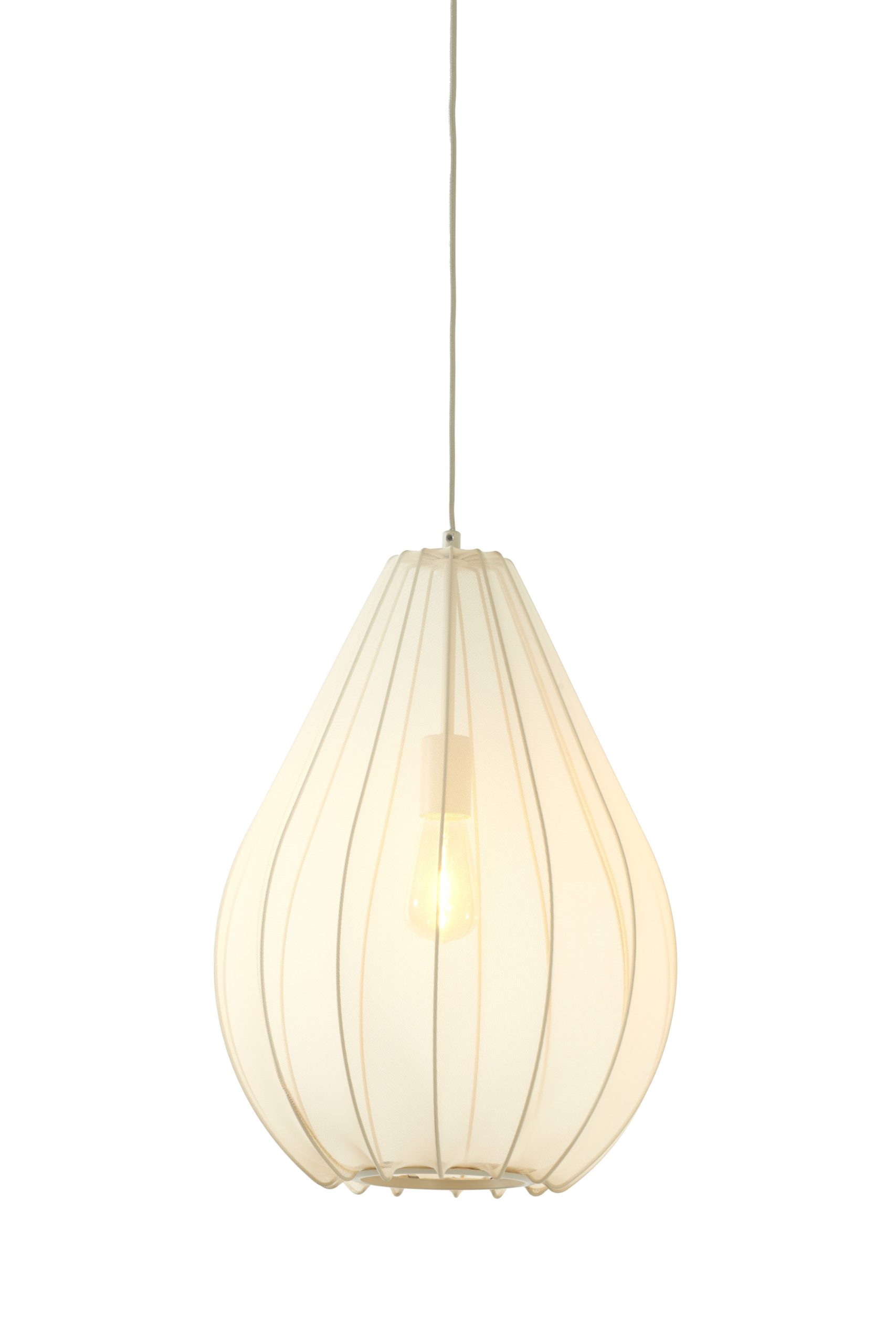 Light & Living Hanglamp Ø38x52,5 cm ITELA zand