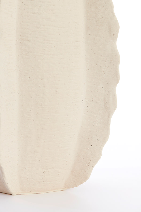 Light & Living Vaas deco Ø31x53 cm KELAPA keramiek crème