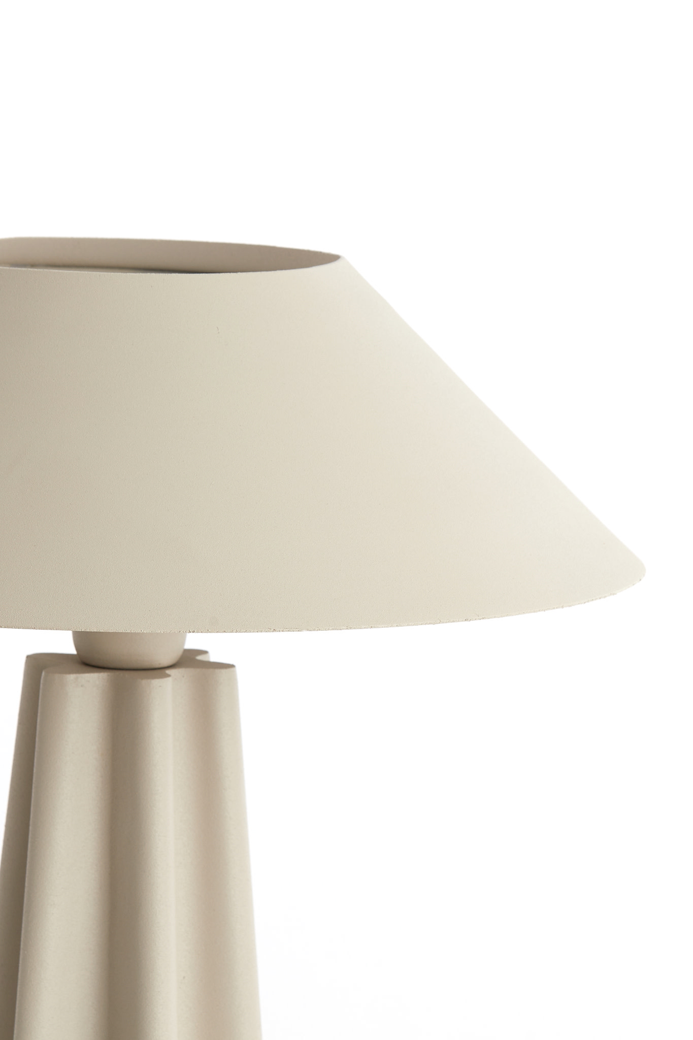 Light & Living Tafellamp E14 Ø38x49 cm CUKAI mat beige