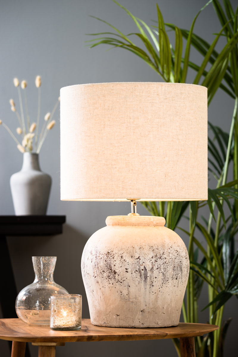 Light & Living Kap cilinder 40-40-30 cm LIVIGNO naturel