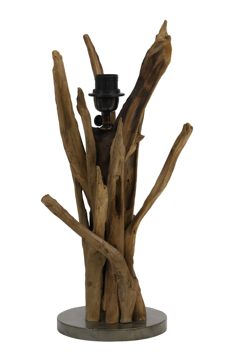 Light & Living Lampvoet Ø18x50 cm BLUMA naturel bruin