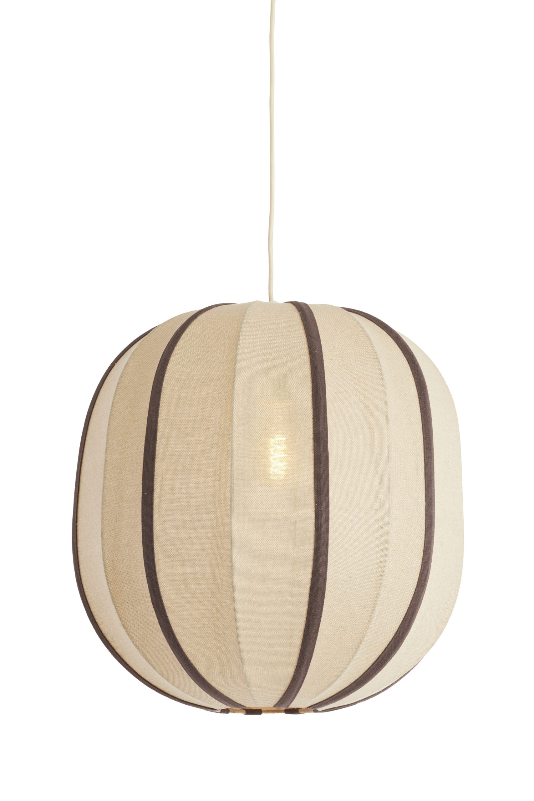 Light & Living Hanglamp Ø51x48 cm ESMIRIA naturel+donker bruin