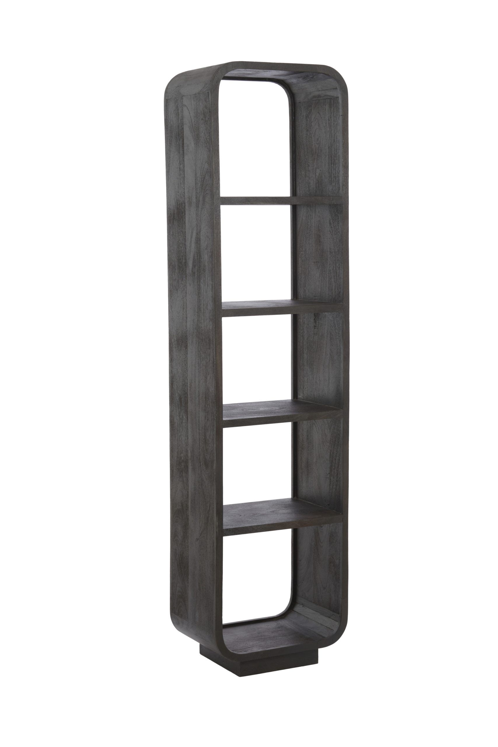 Light & Living Kast open 50x35x200 cm DANE hout mat donker roodbruin