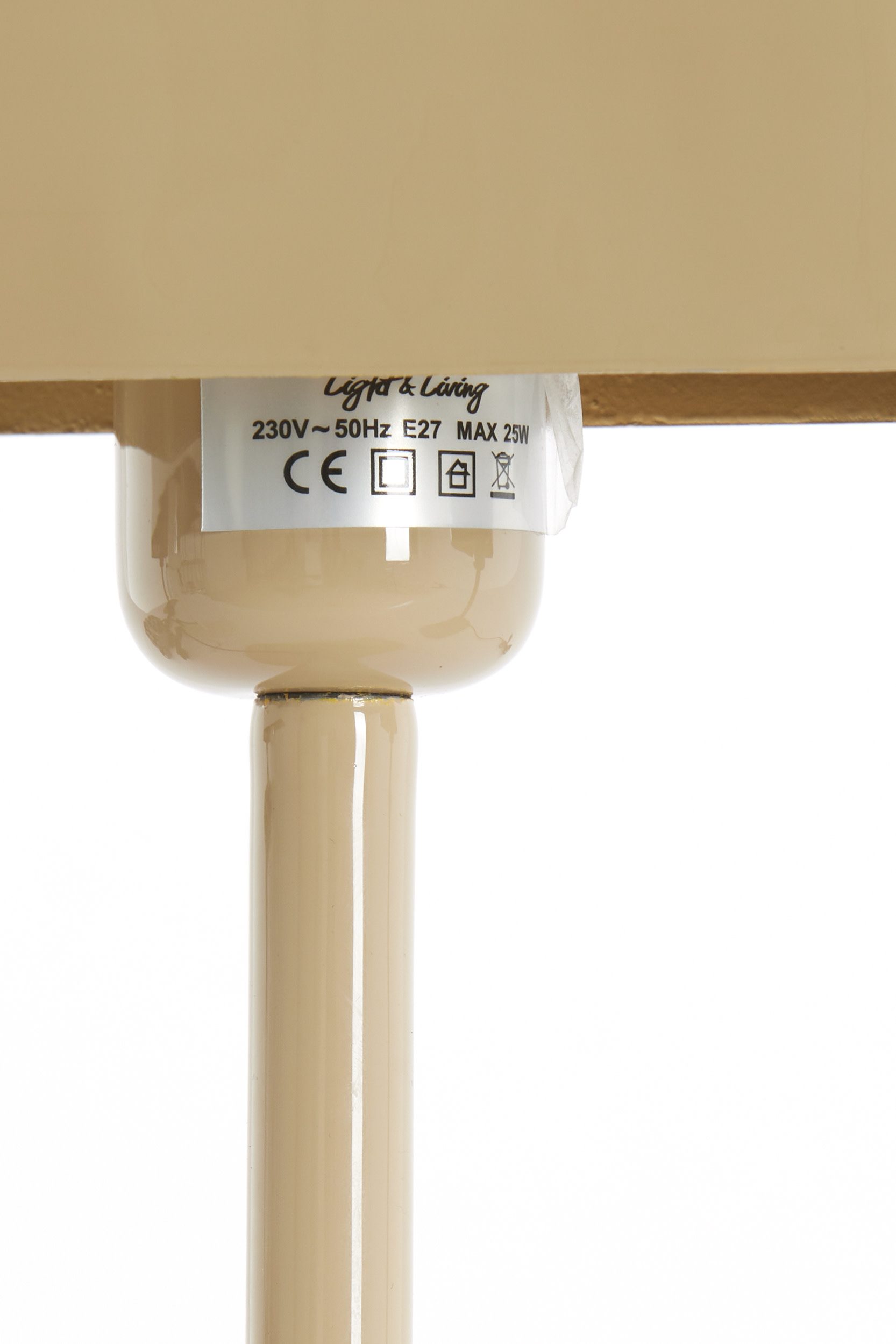 Light & Living Tafellamp 20x10x36 cm ELENIE glans zand