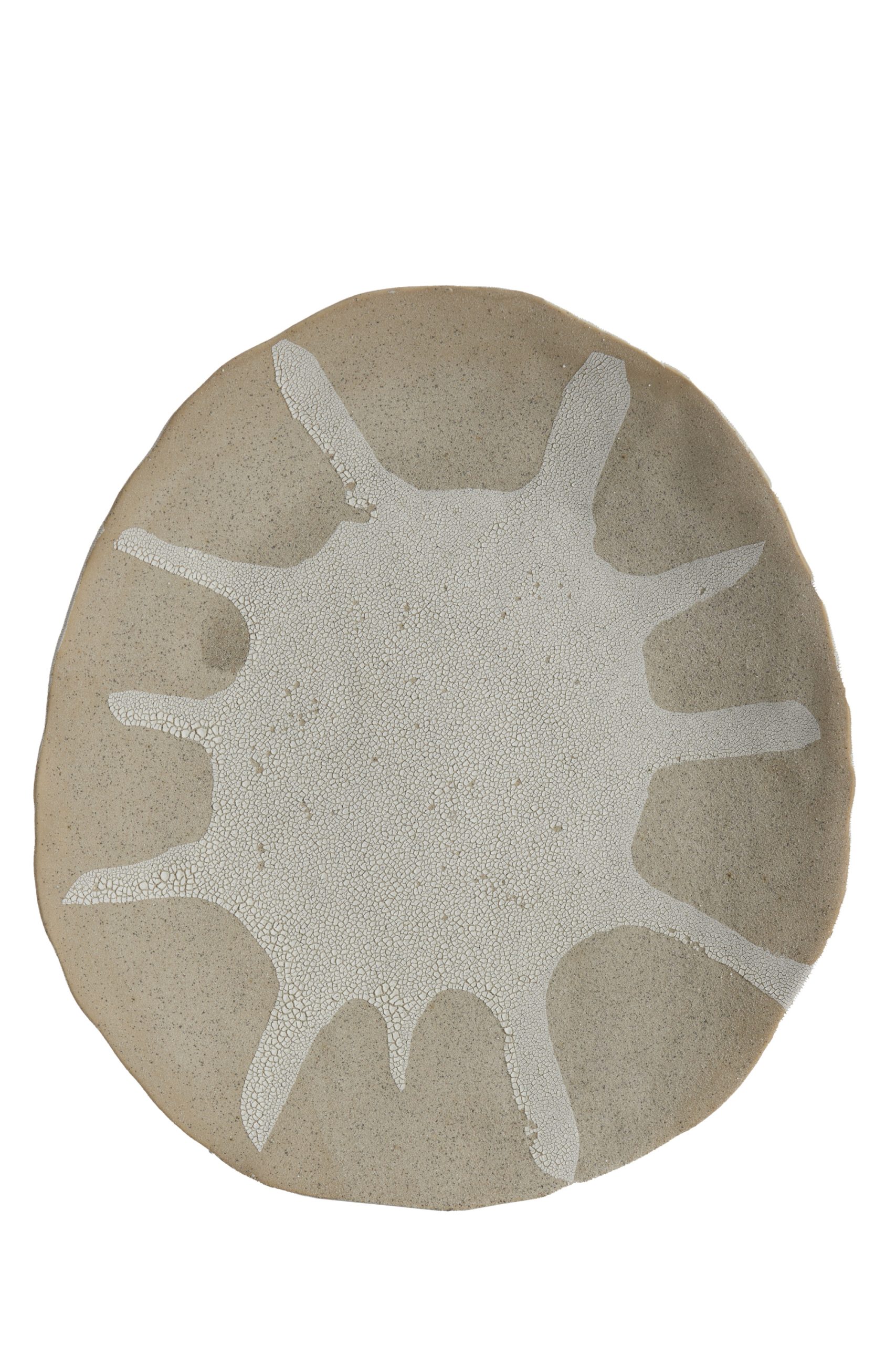 Light & Living Ornament hang 34x6x38,5 cm SOLEIL mat zand-crème
