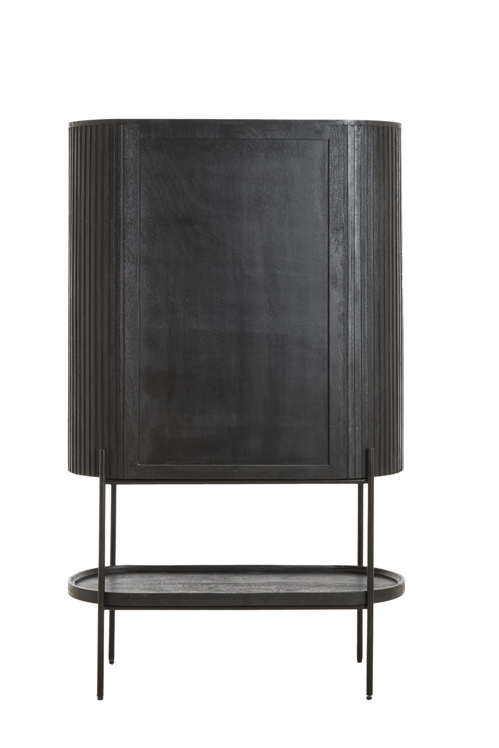 Light & Living Kast 100x40x165 cm DUMOSI hout mat zwart