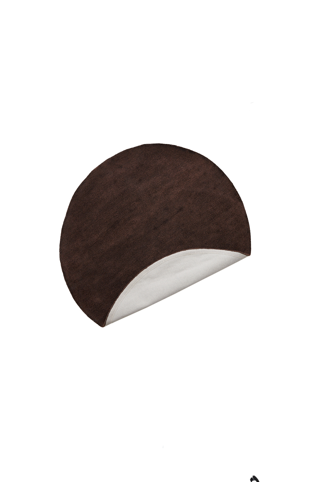 Light & Living Vloerkleed Ø180 cm ARCOLA donker bruin
