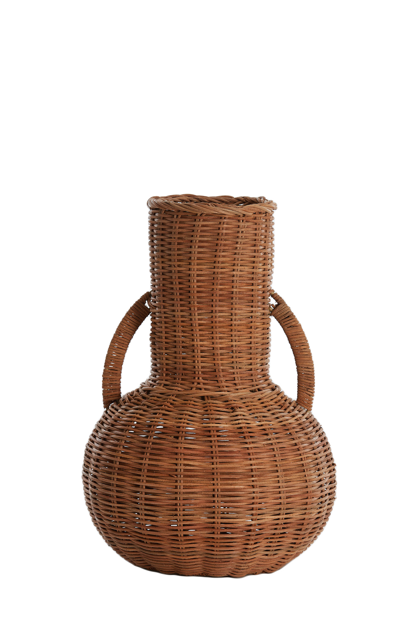 Light & Living Vaas deco Ø25x35 cm NARINO rotan bruin