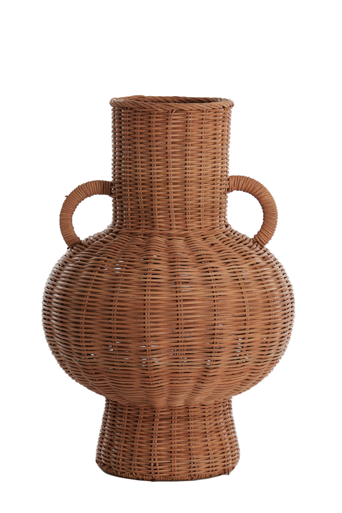 Light & Living Vaas deco Ø30x43 cm NEIVO rotan bruin