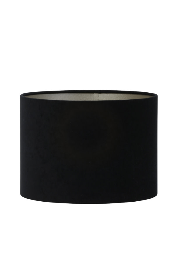 Light & Living Kap cilinder 20-20-15 cm VELOURS zwart-taupe