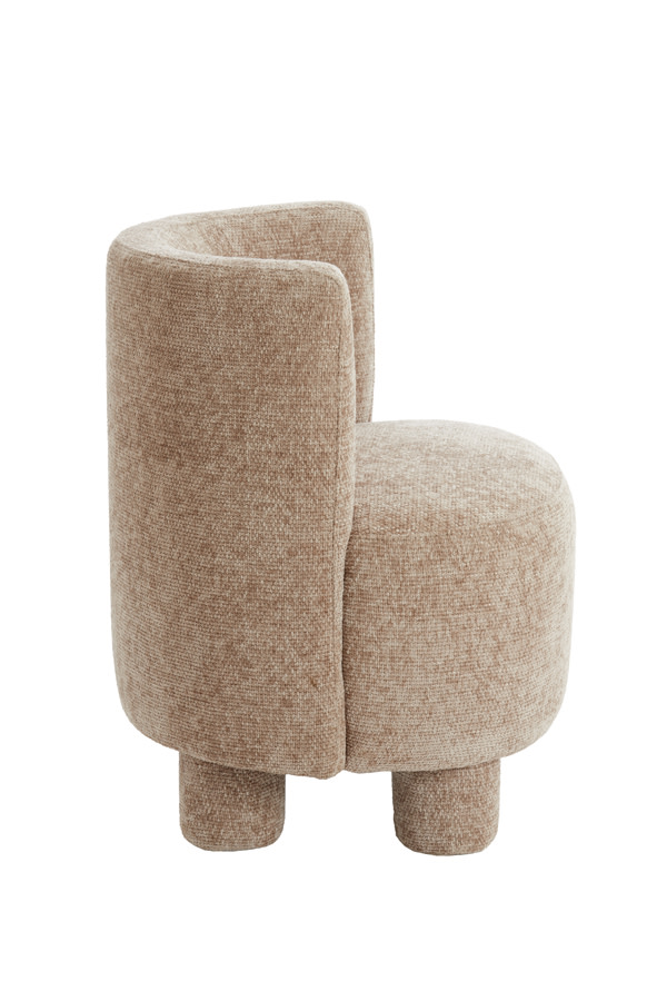 Light & Living Stoel 65x65x78 cm KAMOVA beige