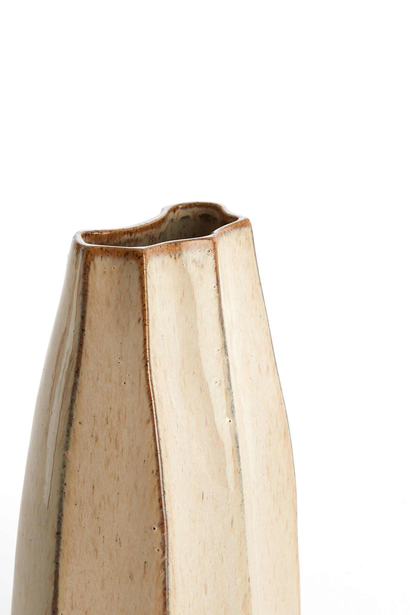 Light & Living Vaas deco 19,5x11,5x27 cm CHIADO glans beige