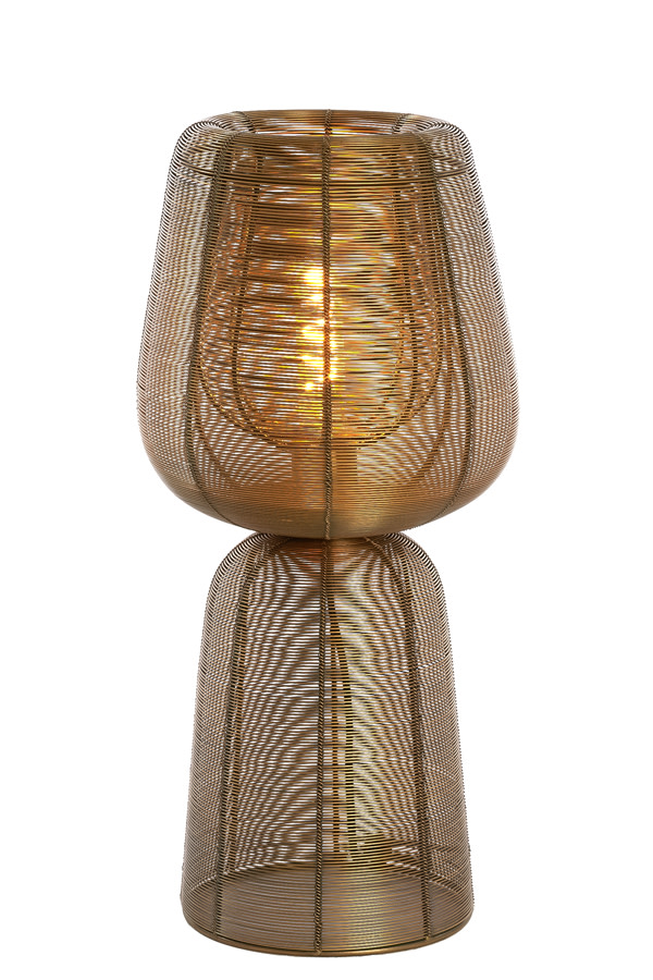 Light & Living Tafellamp Ø24x54 cm ABOSO antiek brons