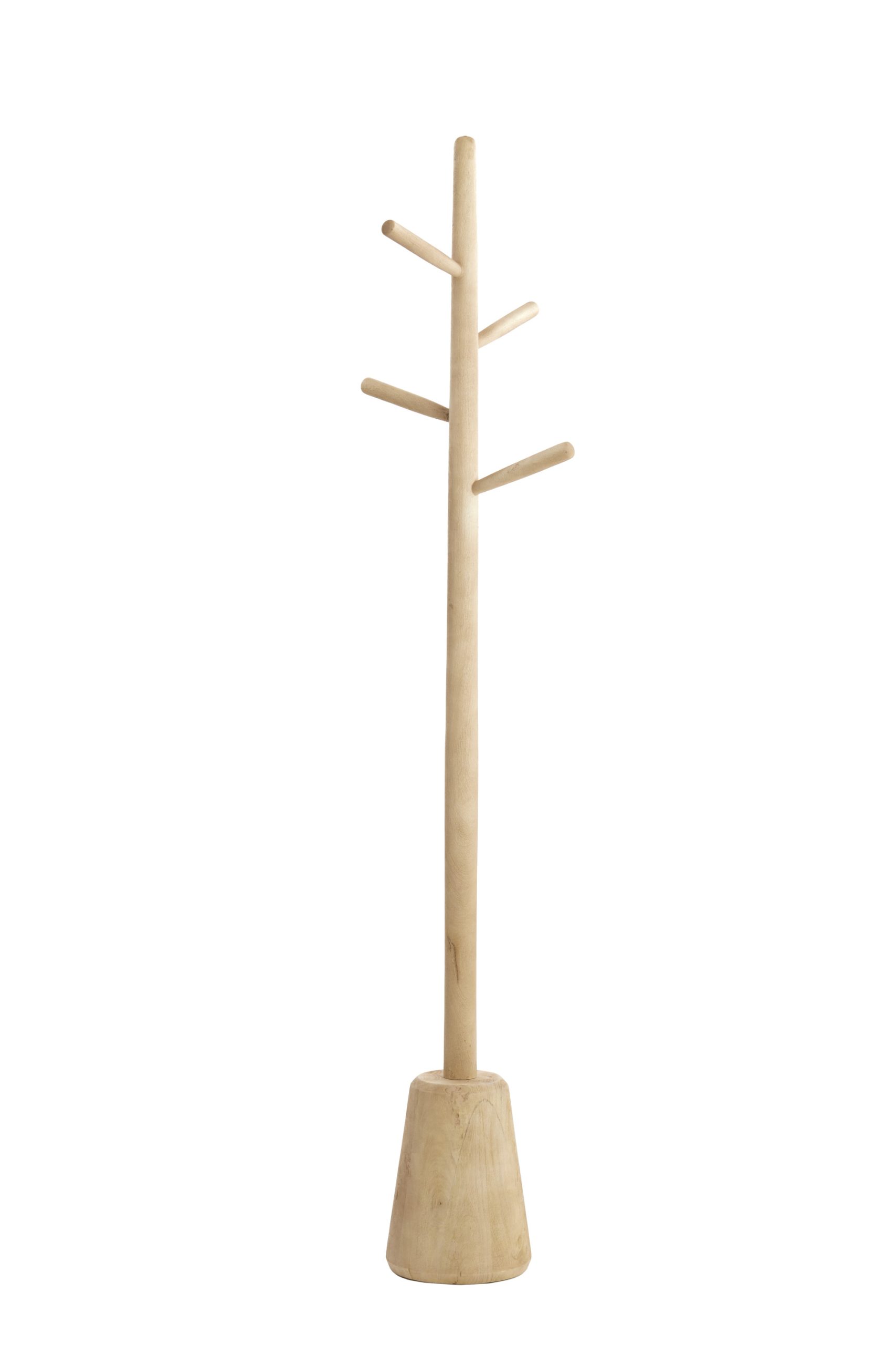 Light & Living Kapstok Ø20x152 cm YENICE hout mat naturel
