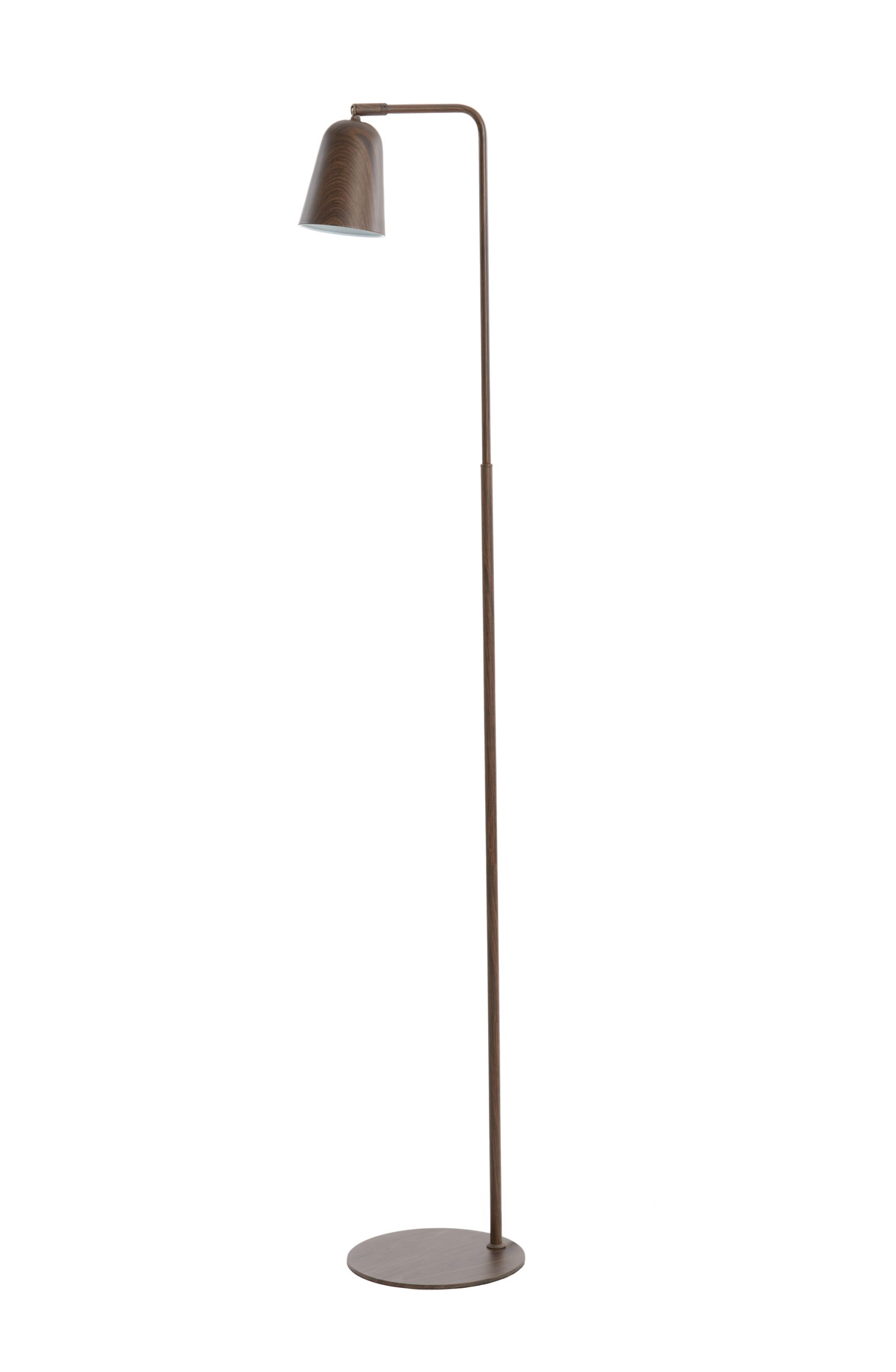 Light & Living Vloerlamp 32,5x23x147 cm SALOMO hout print donker bruin