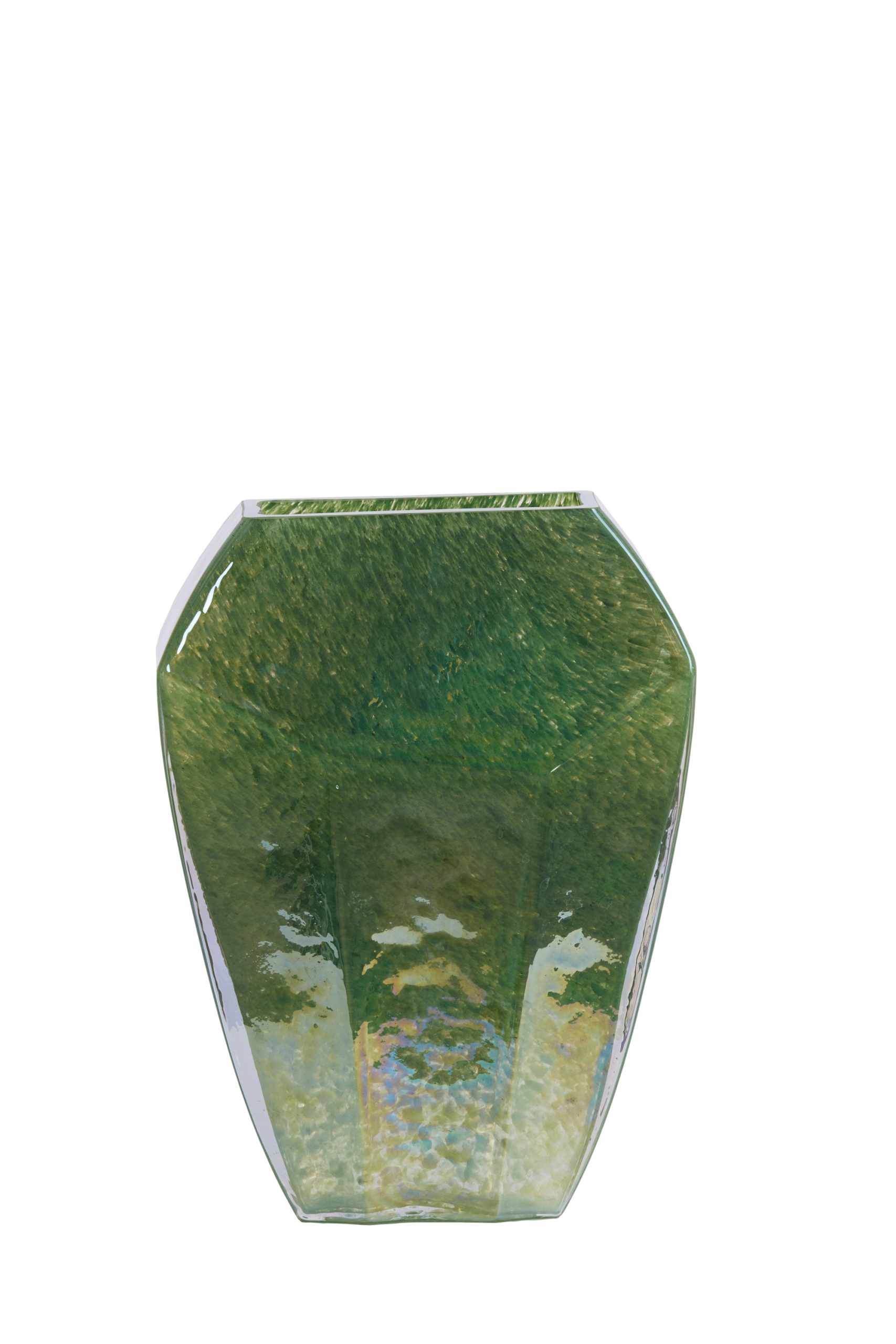 Light & Living Vaas 25x12,5x33,5 cm VIONNA glas donker groen luster