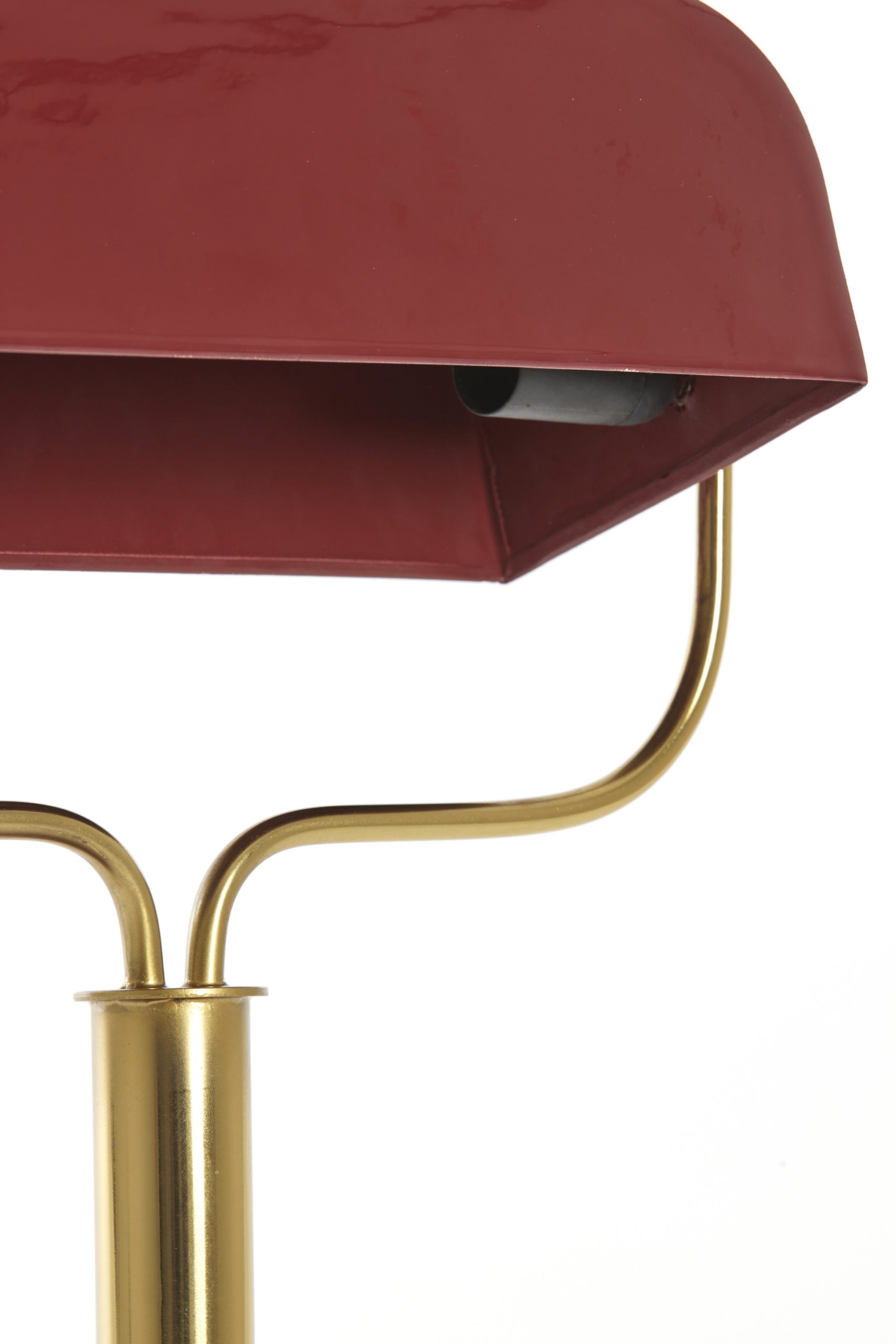 Light & Living Tafellamp 37x14x43 cm AYER glans bordeaux+goud