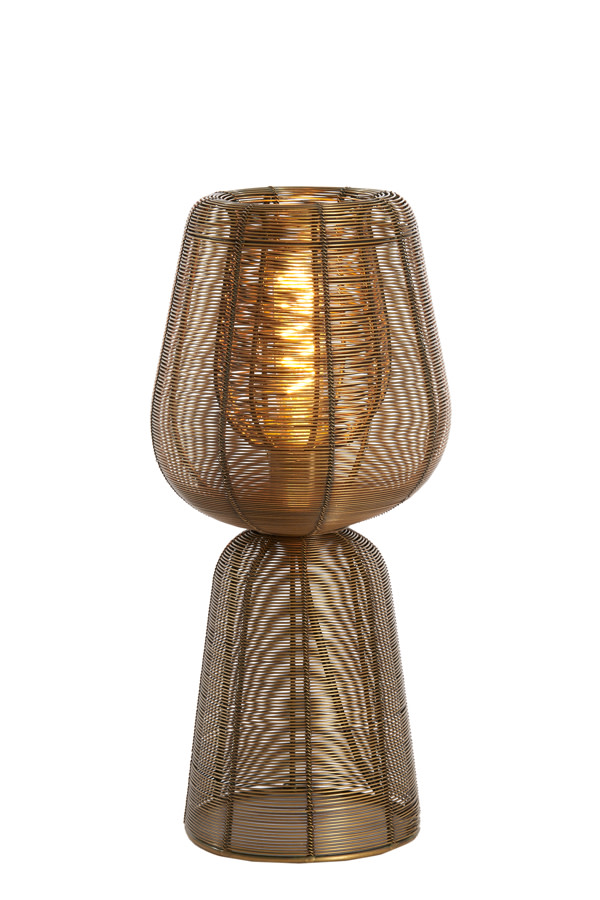 Light & Living Tafellamp Ø18x42 cm ABOSO antiek brons