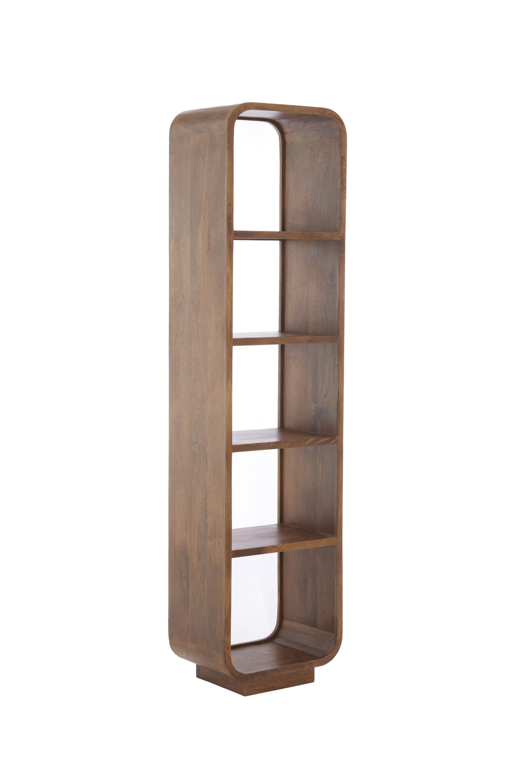Light & Living Kast open 50x35x200 cm DANE hout olie bruin