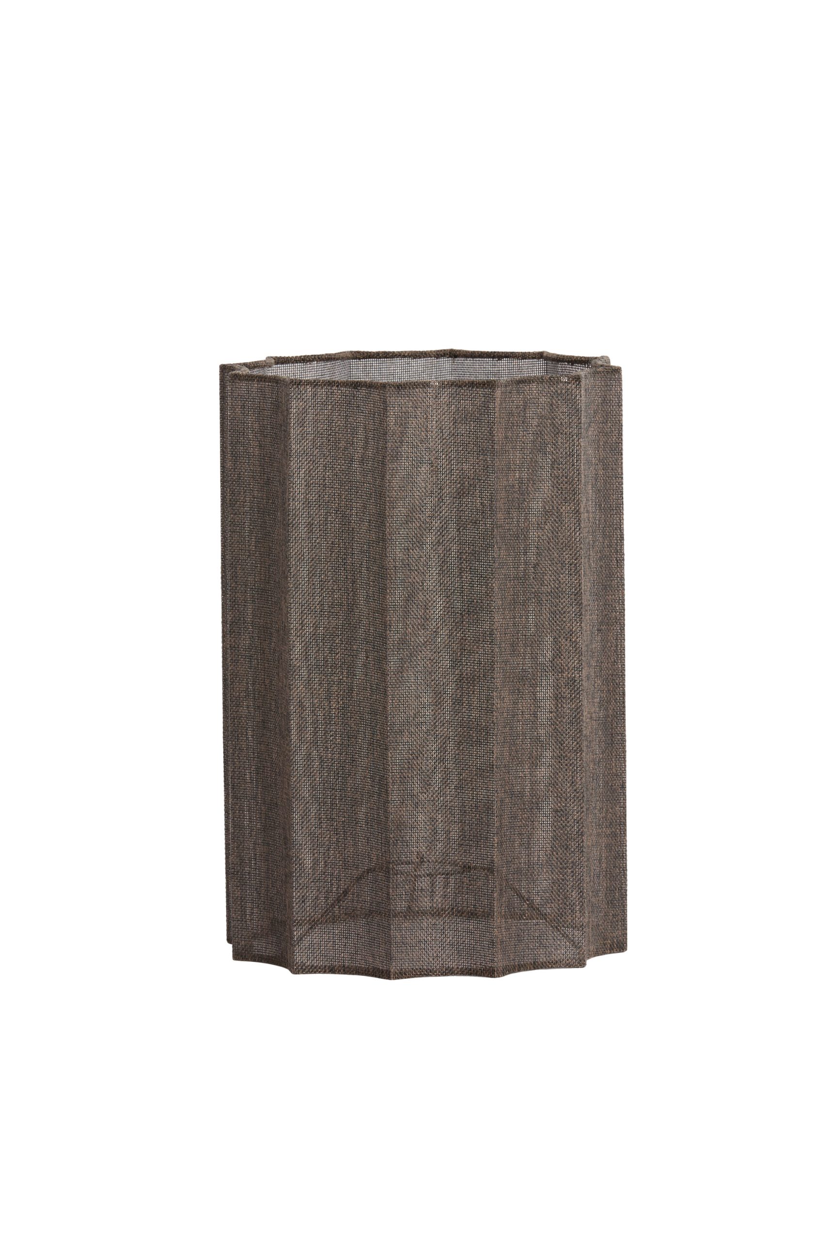 Light & Living Kap cilinder 24-24-35 cm DISLI linnen bruin