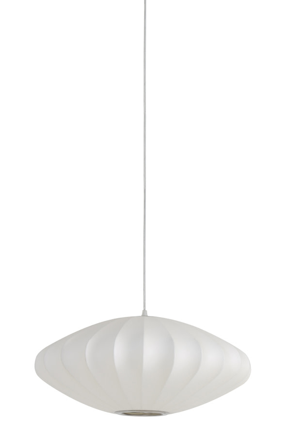 Light & Living Hanglamp Ø50x22 cm FAY wit