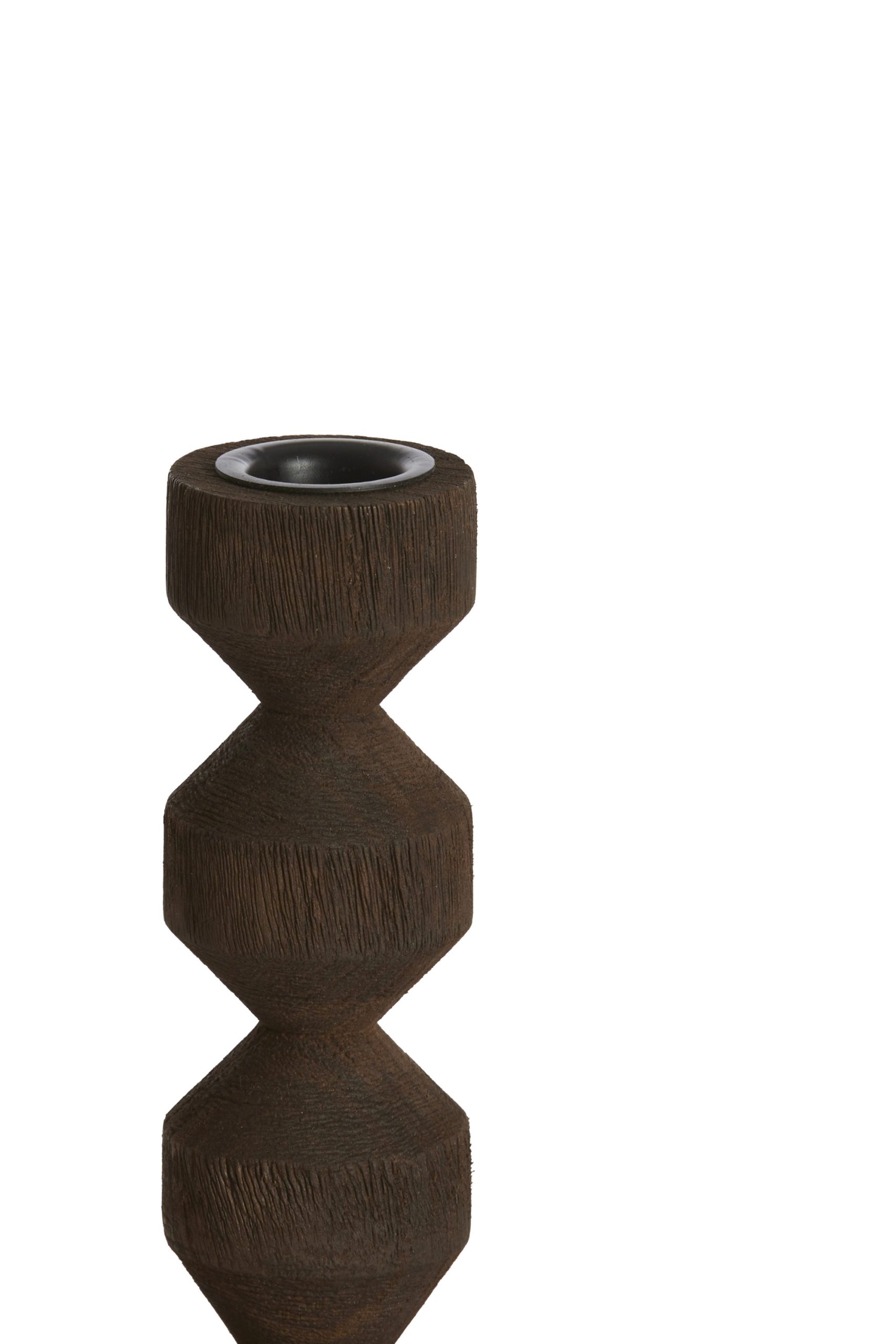 Light & Living Kandelaar Ø12x25 cm DOZZA hout mat donker bruin