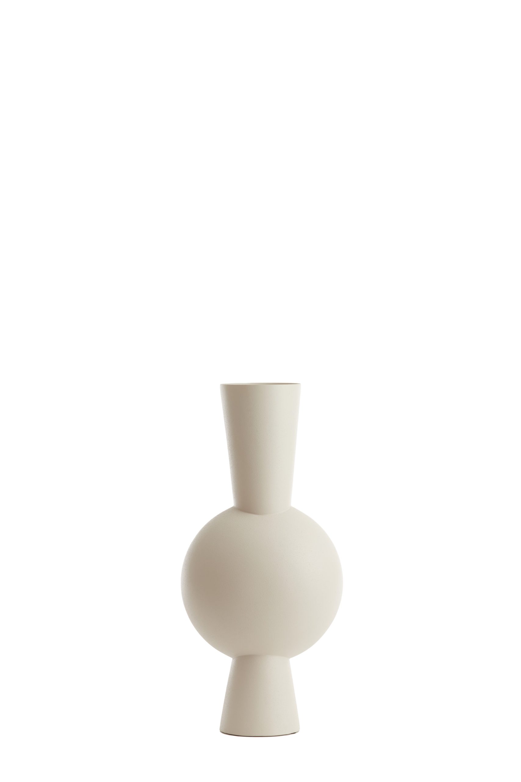 Light & Living Vaas deco 26x19x54 cm KAVANDU crème