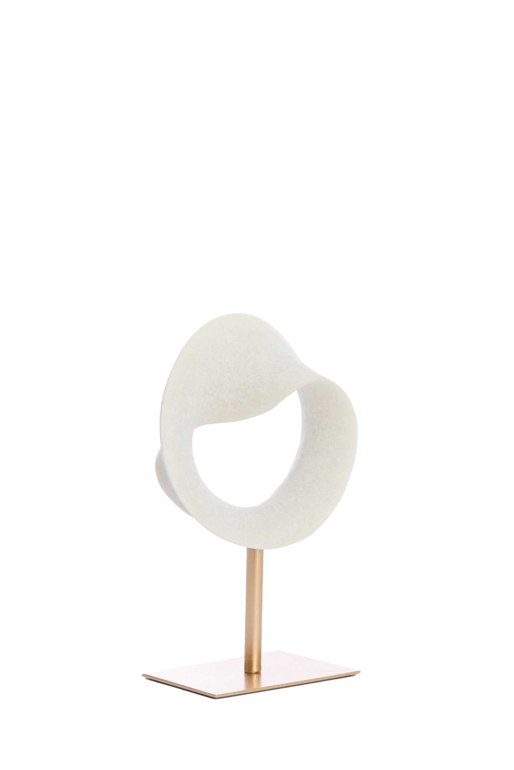 Light & Living Ornament op voet 20x10x30 cm TUZLA crème+antiek brons