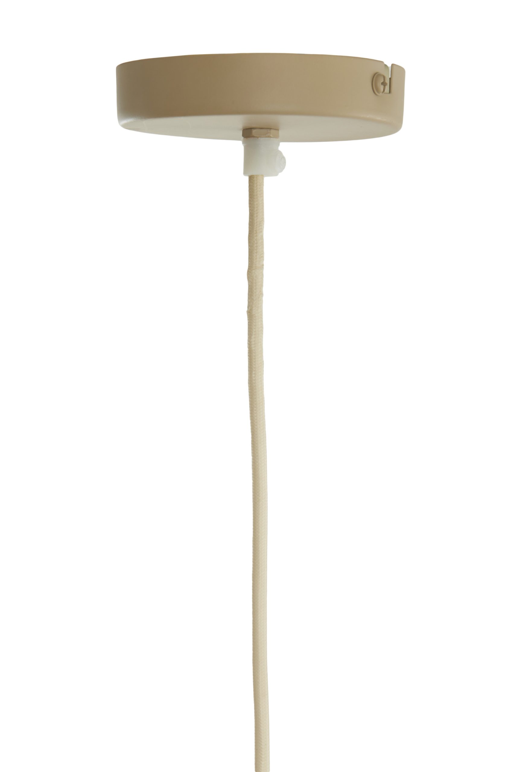 Light & Living Hanglamp Ø61x30 cm MIRELYS naturel+olijf groen