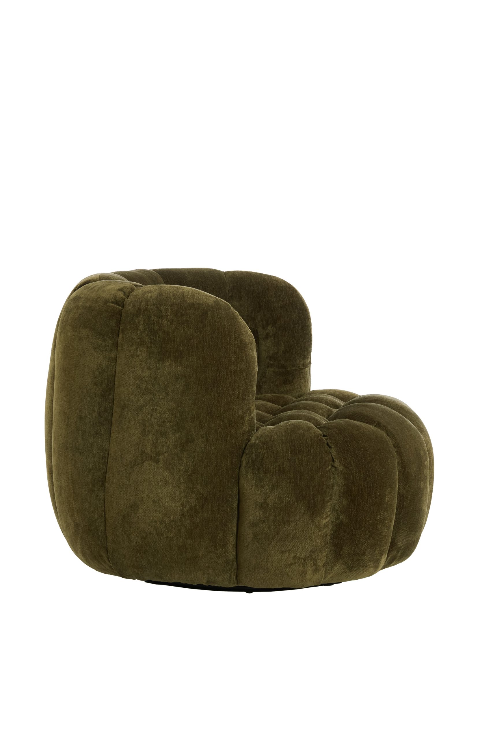Light & Living Stoel 100x98x72 cm AMARA velvet olijf groen