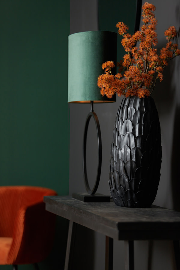 Light & Living Lampvoet 40x12,5x53 cm LIVA mat zwart