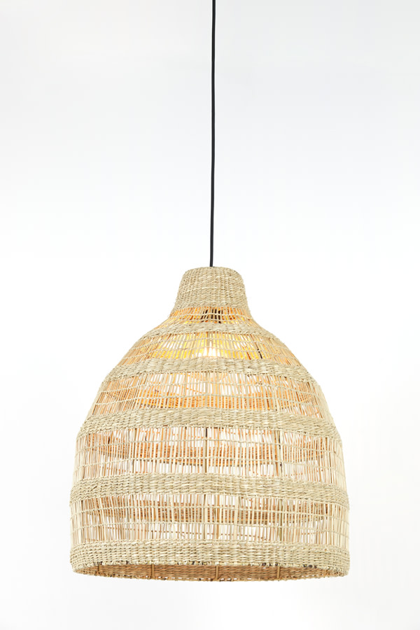 Light & Living Hanglamp Ø50x57 cm SAGAR zeegras naturel